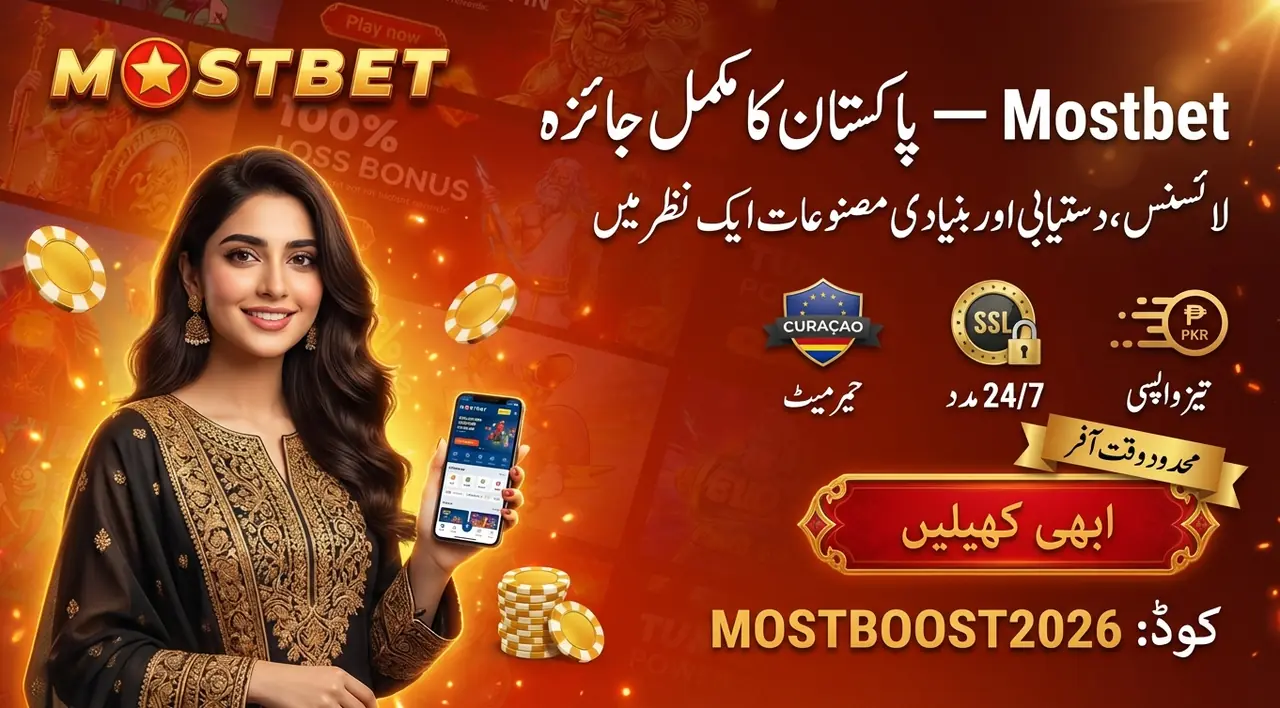 Mostbet Pakistan review hero image